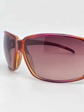 Electric Vol Brown Purple Frame Brown Gradient Lens Sunglasses Italy 62-17-123